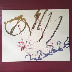 Elegant Abstract Wall Art 13.25”x10.25”